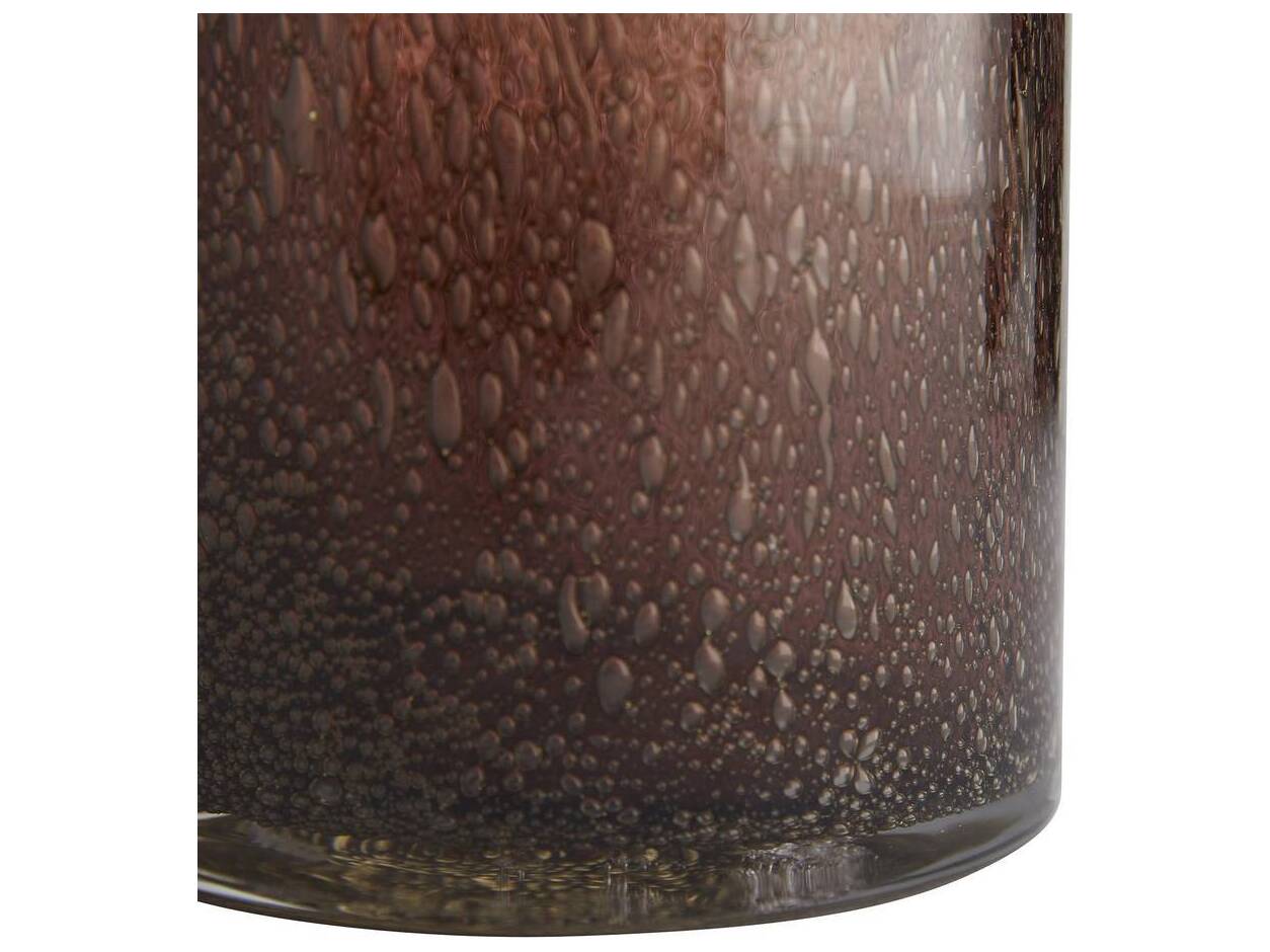 Arteriors Home Phoebe  Smoke Rose Teal Vase Set of 3