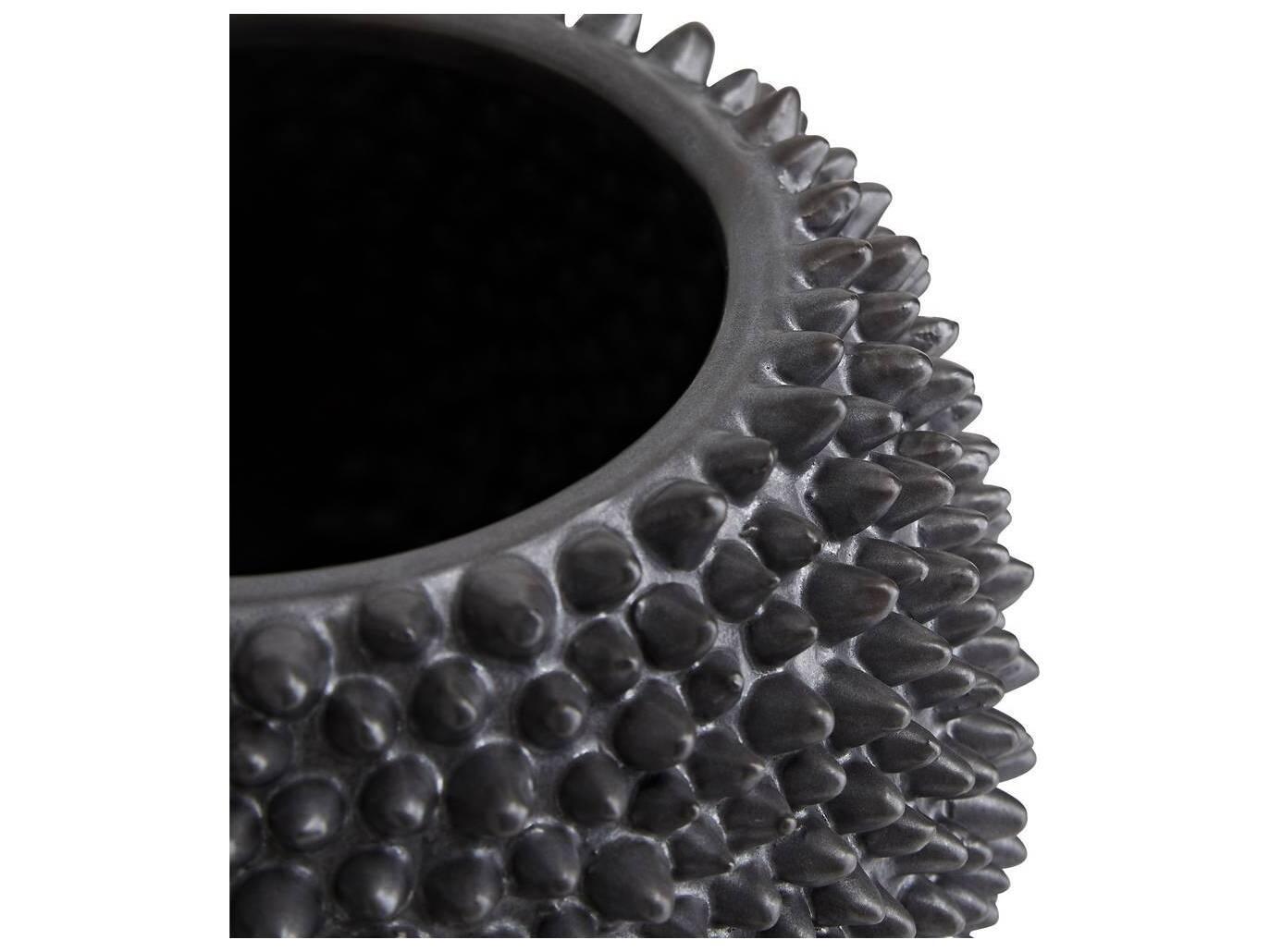 Arteriors Home Daria Matte Black Vase