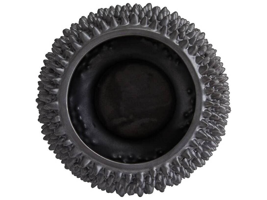 Arteriors Home Daria Matte Black Vase