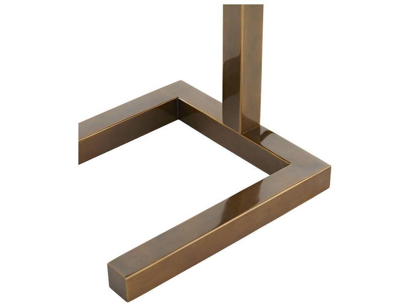 Arteriors Home Salford Vintage Brass Floor Lamp