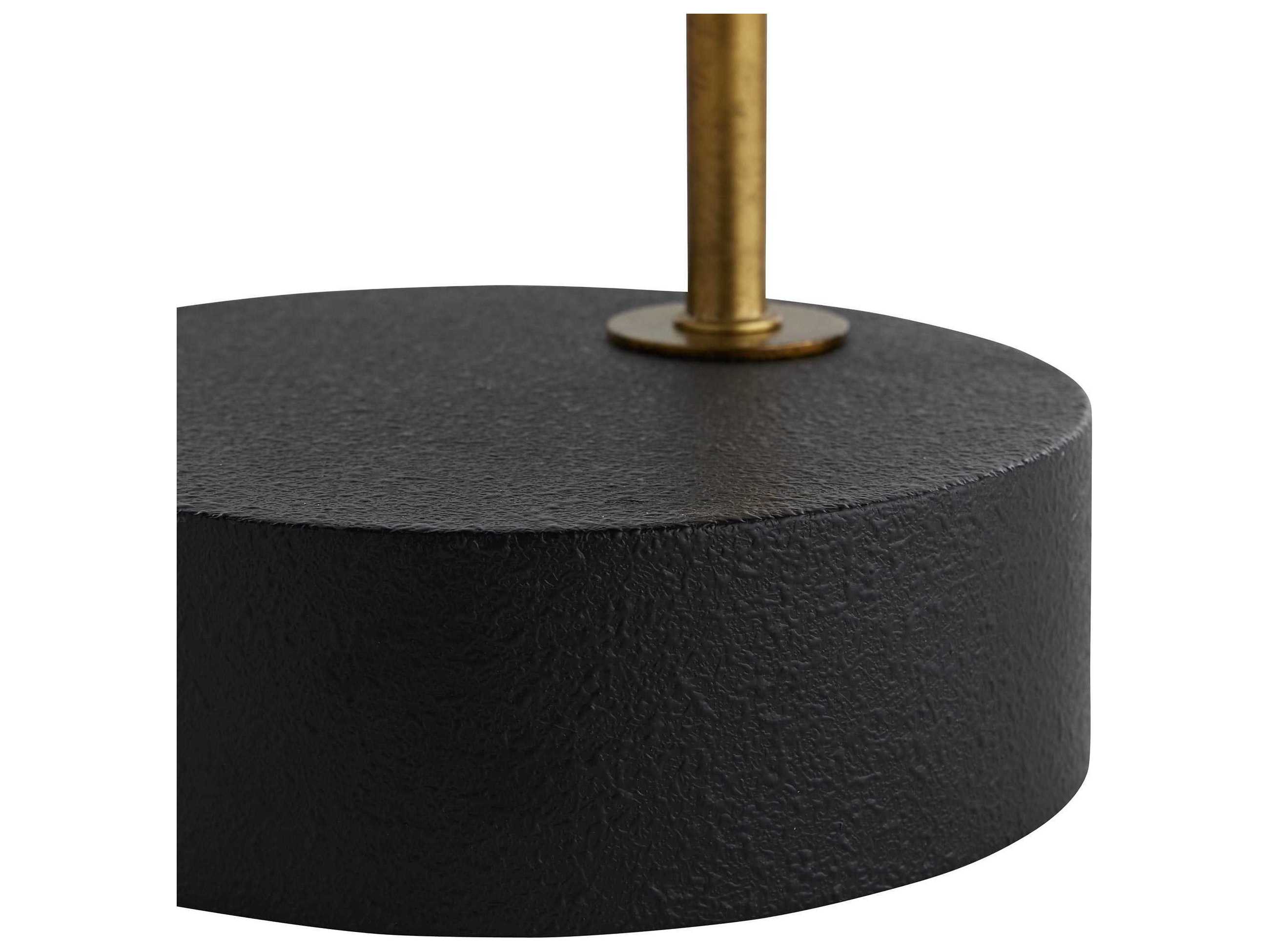 Arteriors Home Yasmin Antique Black & Brass Floor Lamp