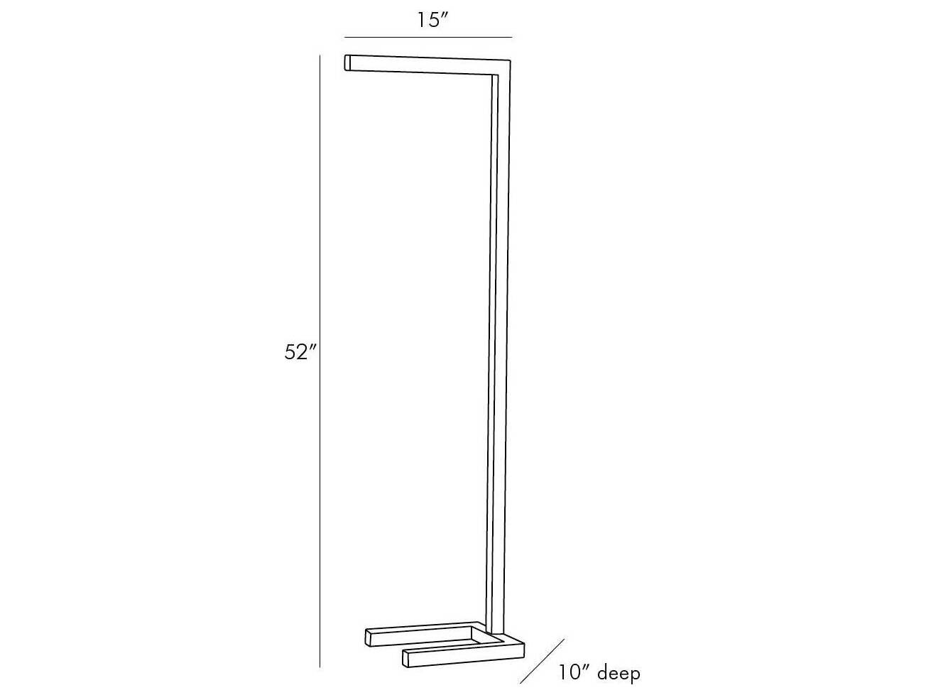 Arteriors Home Salford Bronze Floor Lamp