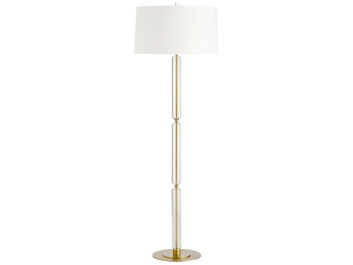 Arteriors Home Gio Clear Crystal Floor Lamp
