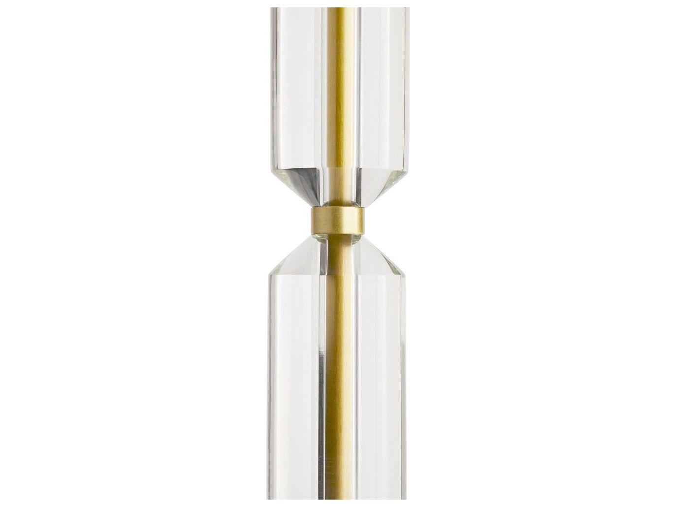 Arteriors Home Gio Clear Crystal Floor Lamp
