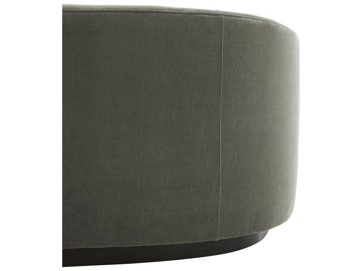 Arteriors Home Turner Sharkskin Gray Velvet Upholstered Sofa