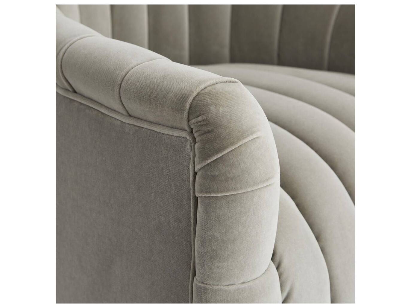Arteriors Home Springsteen Swivel Gray Accent Chair