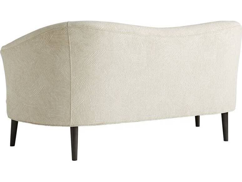 Arteriors Home Duprey Textured Ivory Grey Ash Beige Upholstered Loveseat