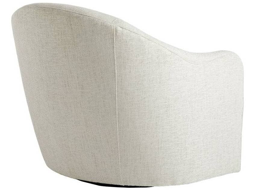 Arteriors Home Delfino Swivel White Accent Chair