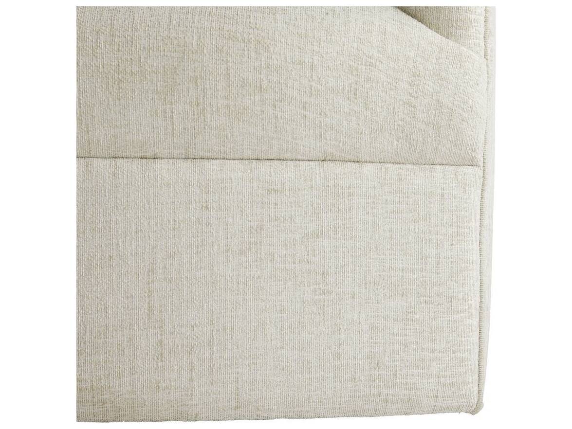 Arteriors Home Delfino Swivel White Accent Chair