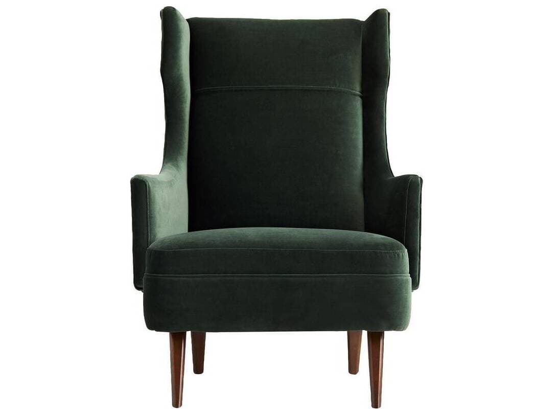 Arteriors Home Budelli Green Velvet Accent Chair