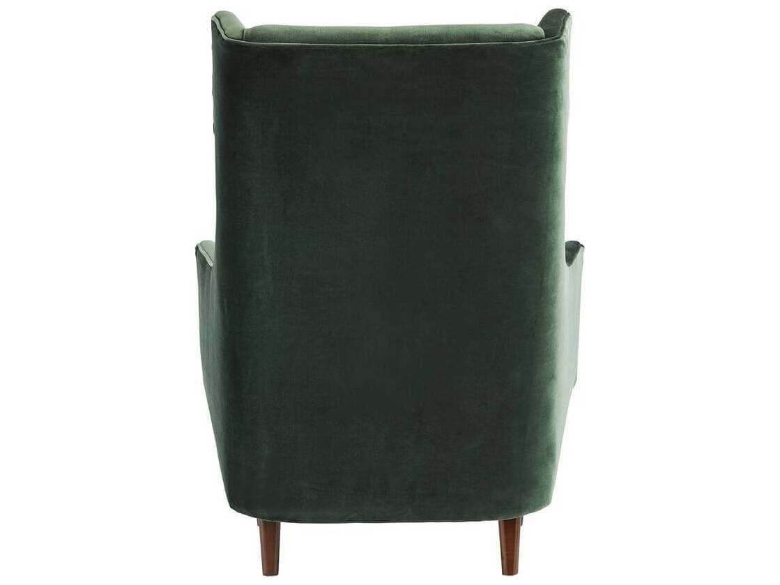 Arteriors Home Budelli Green Velvet Accent Chair