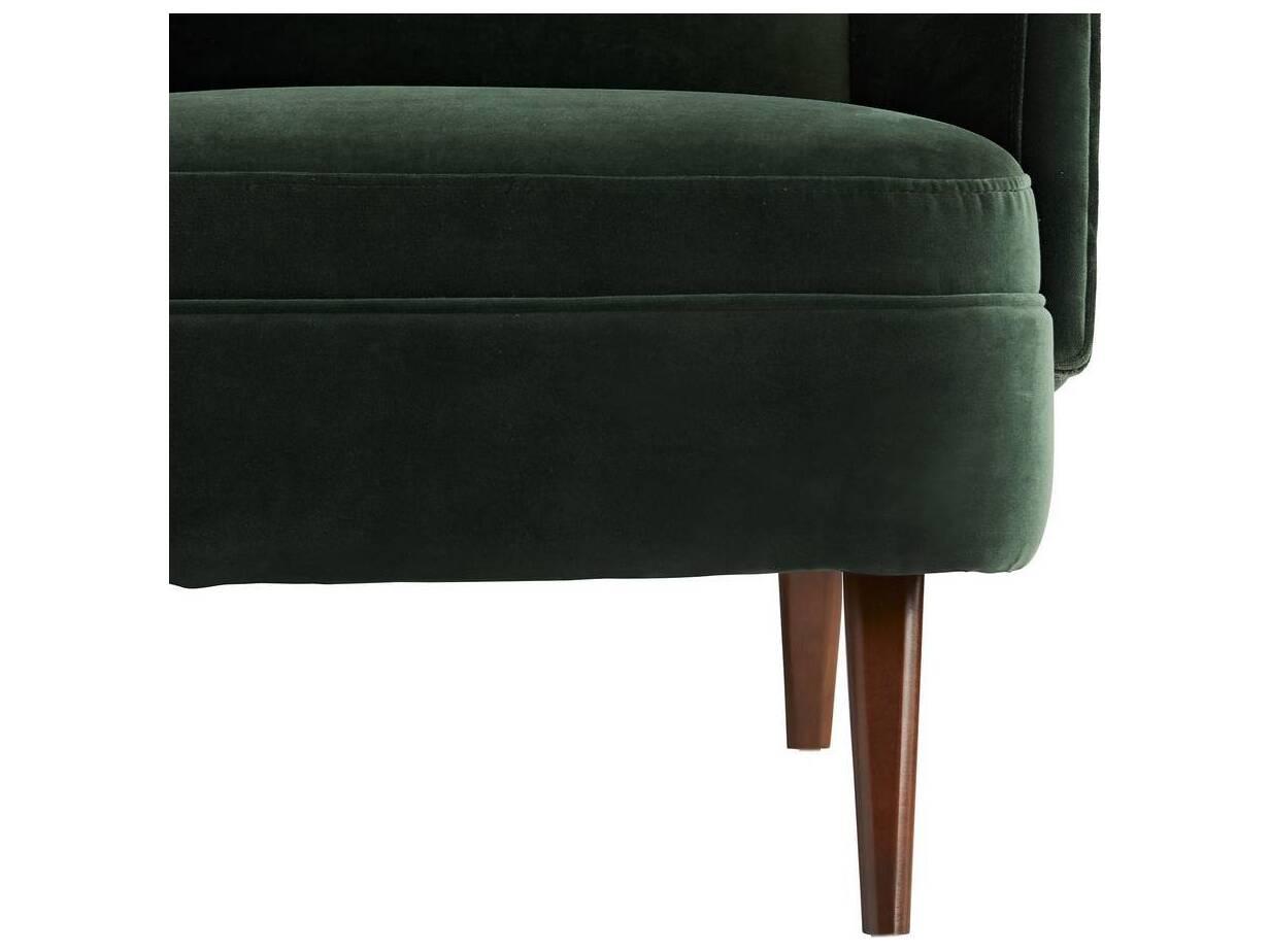 Arteriors Home Budelli Green Velvet Accent Chair