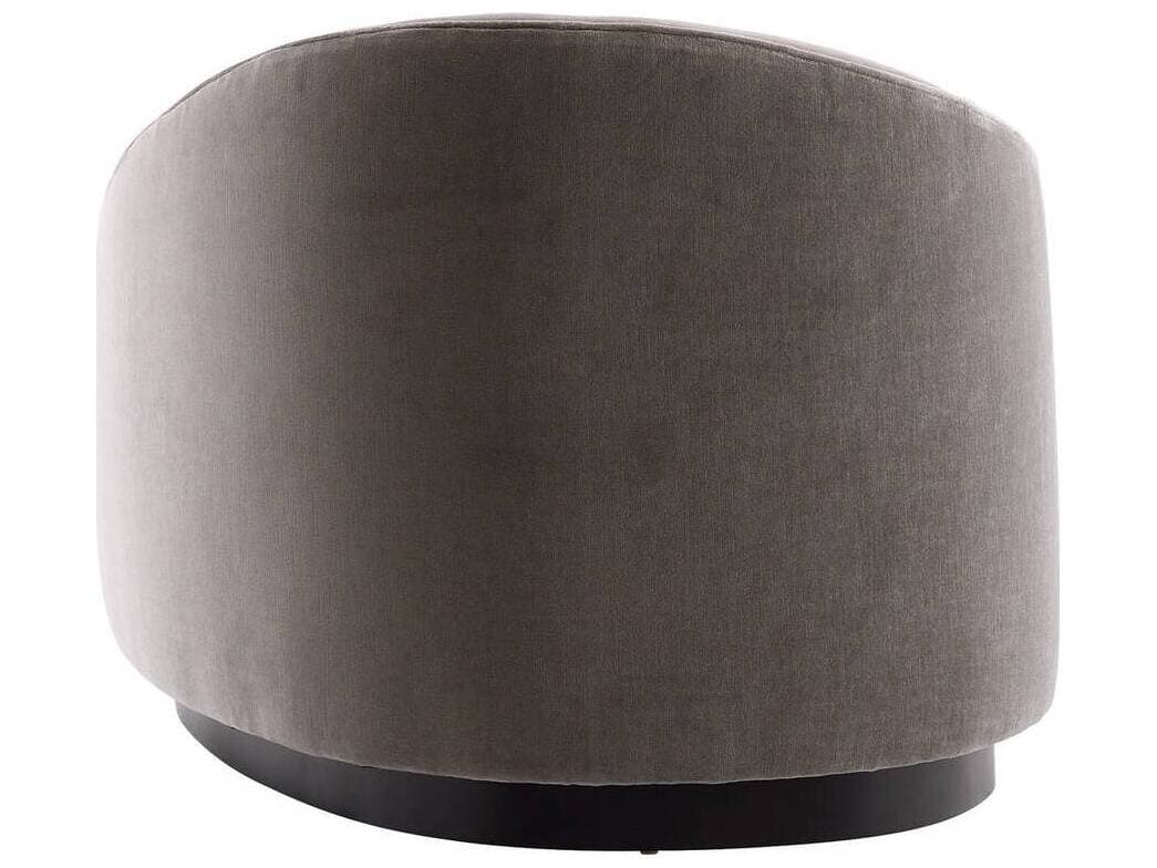 Arteriors Home Turner Sharkskin Grey Ash Velvet Upholstered Chaise