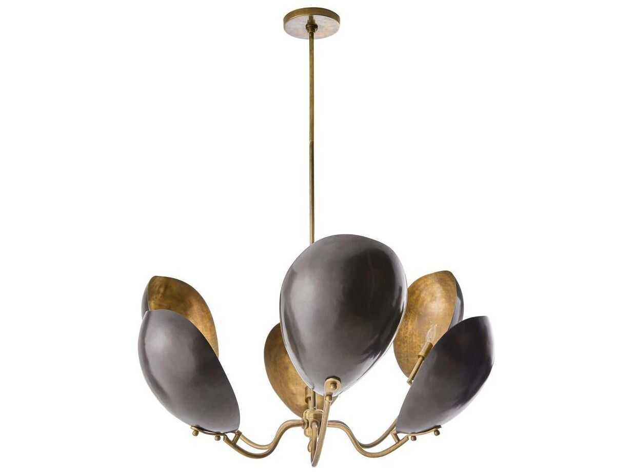 Arteriors Home Savo 6-Light Bronze Chandelier