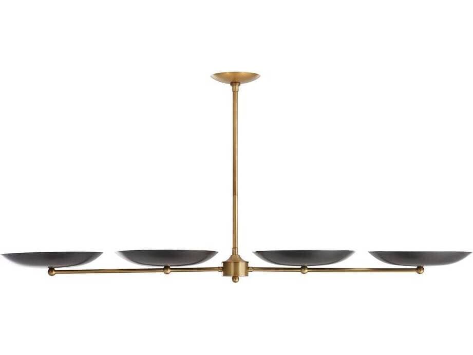 Arteriors Home Griffith 4-Light Bronze Bowl Island Pendant
