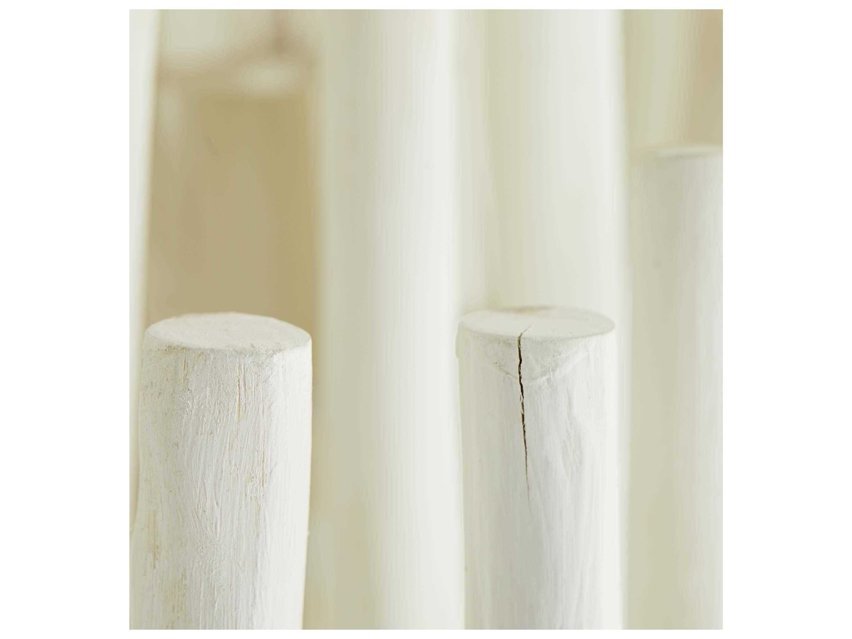 Arteriors Home Tilda 6-Light White Linear Chandelier