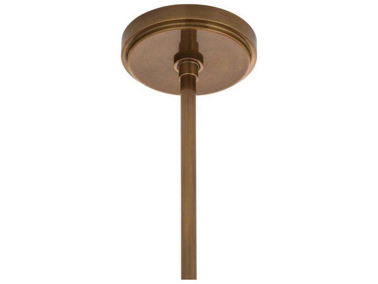 Arteriors Home Linus 8-Light Heritage Brass Chandelier