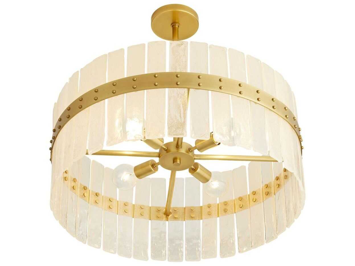 Arteriors Home Sinclair 4-Light Antique Brass Pendant