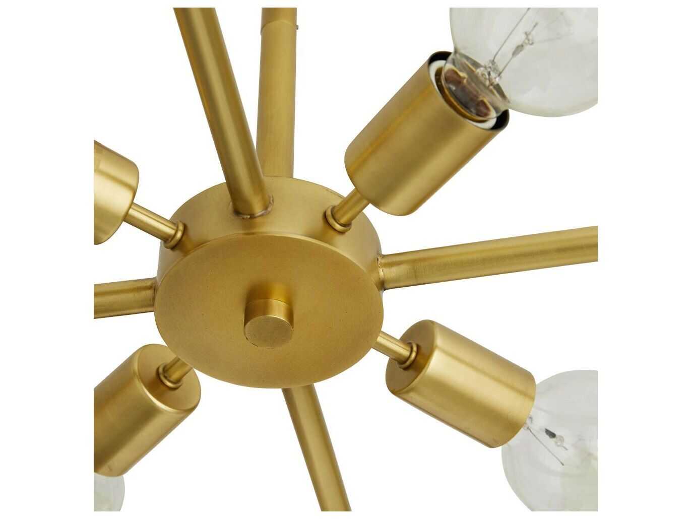 Arteriors Home Sinclair 4-Light Antique Brass Pendant