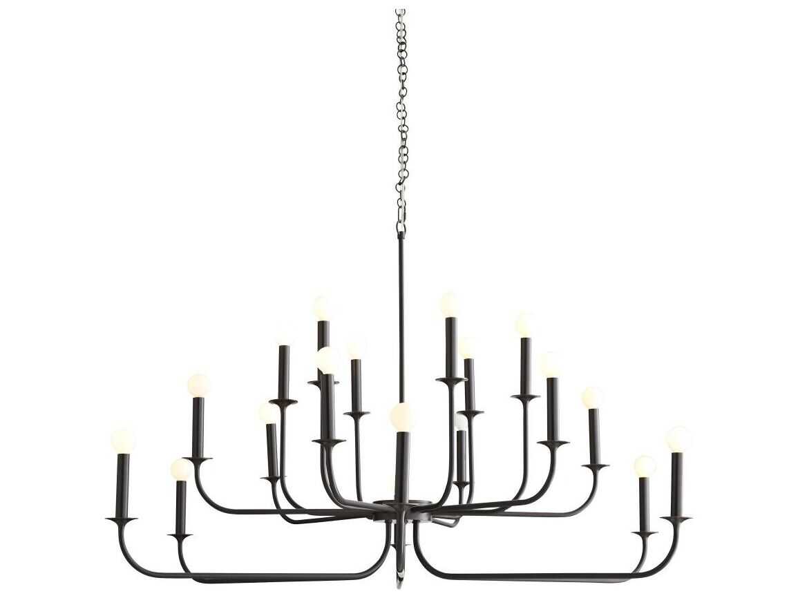 Arteriors Home Breck 18-Light Bronze Candelabra Chandelier