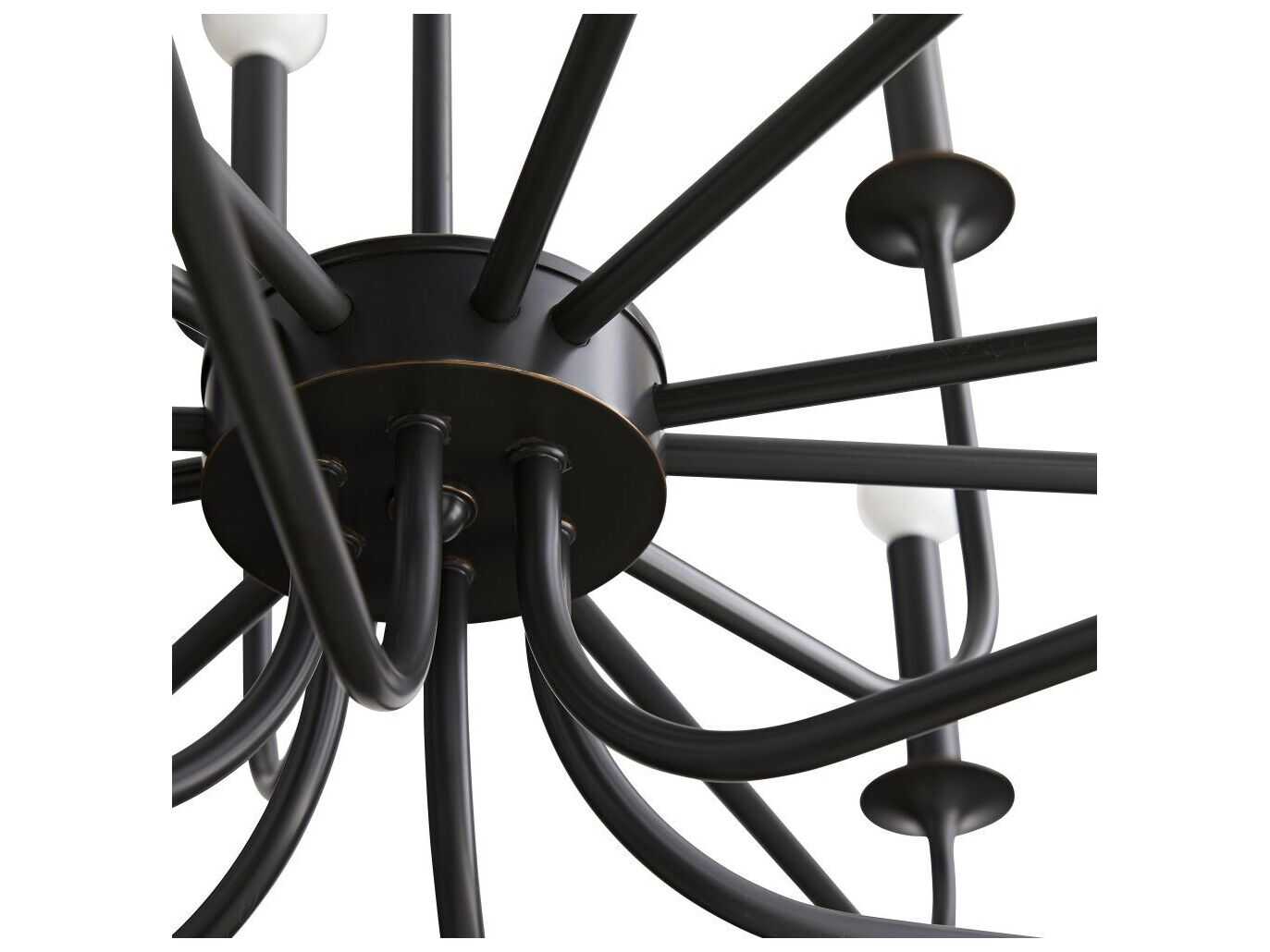 Arteriors Home Breck 18-Light Bronze Candelabra Chandelier