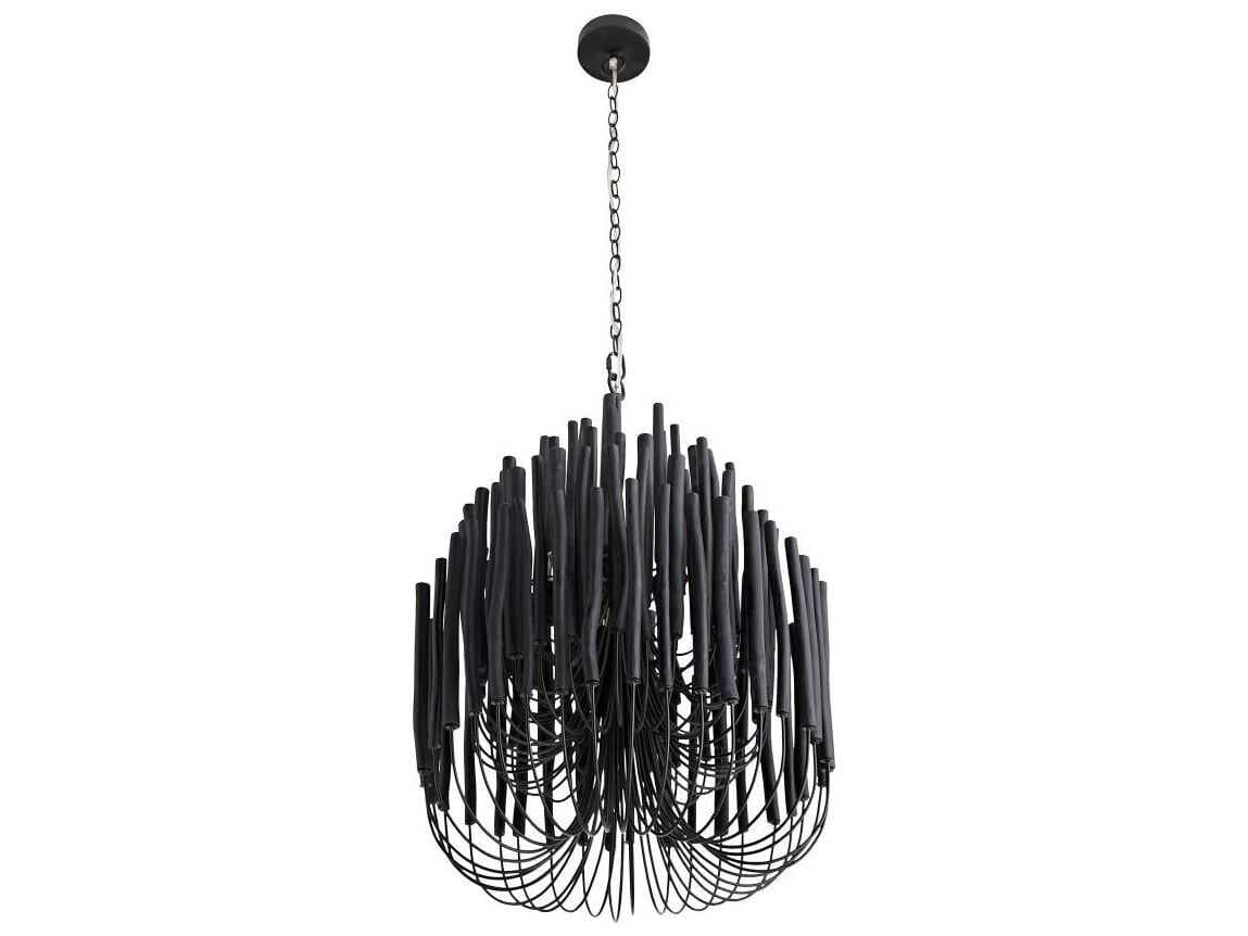 Arteriors Home Tilda 5-Light Black Chandelier