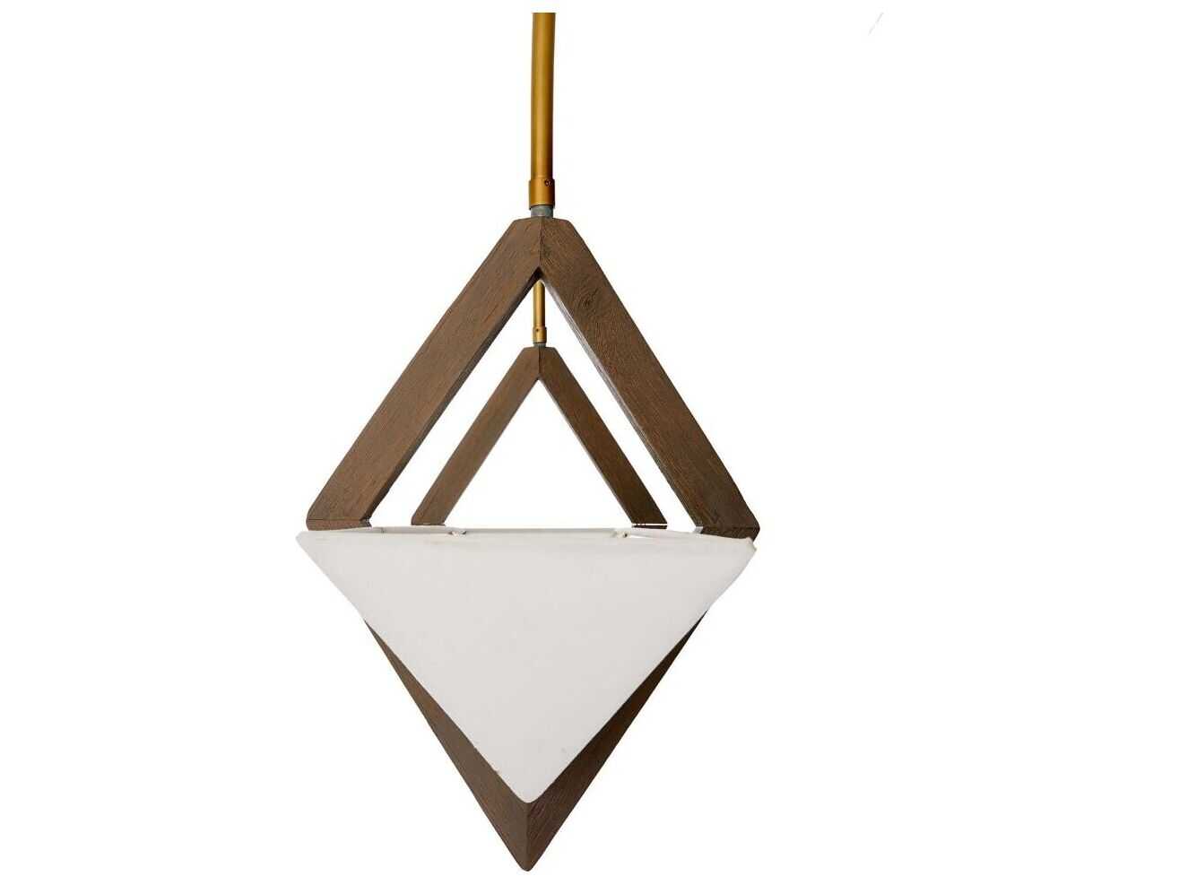 Arteriors Home Saginaw 4-Light Gray Wash Wood Brown Linear Island Pendant