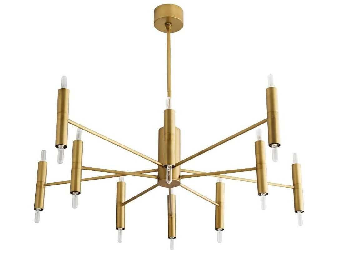 Arteriors Home Bozeman 20-Light Antique Brass Candelabra Chandelier