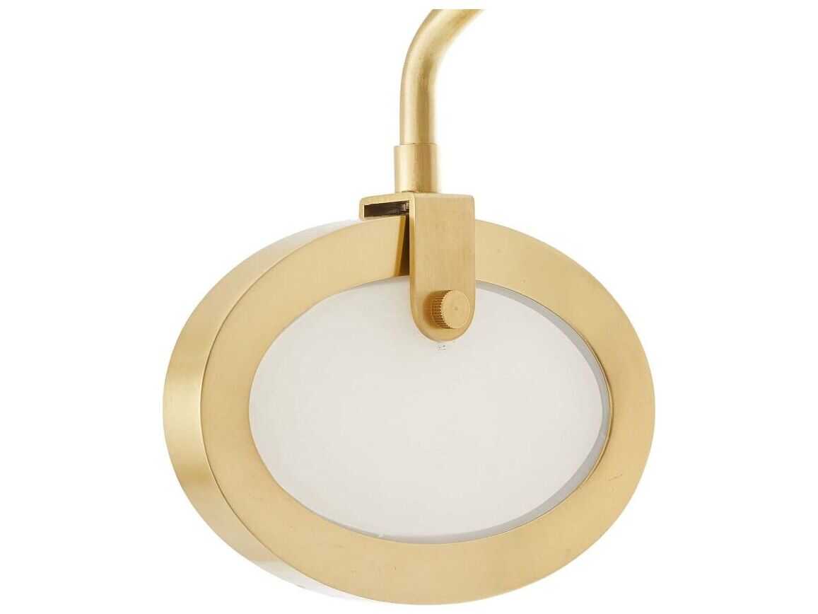 Arteriors Home Rosabel 8-Light Antique Brass Linear Island Pendant