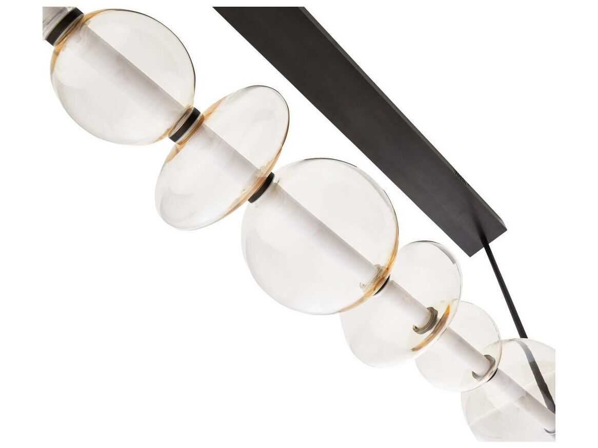 Arteriors Home Raphael 1-Light English Bronze Globe Linear Island Pendant