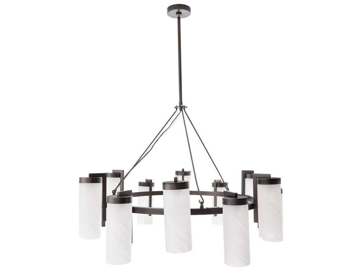 Arteriors Home Ryder 12-Light English Bronze Cylinder Chandelier