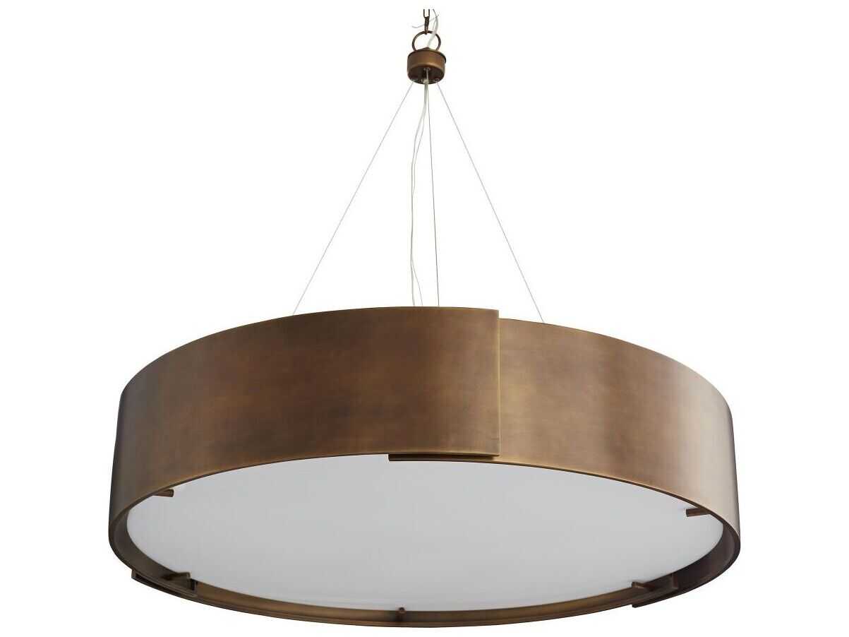 Arteriors Home Dante 5-Light Antique Brass Pendant