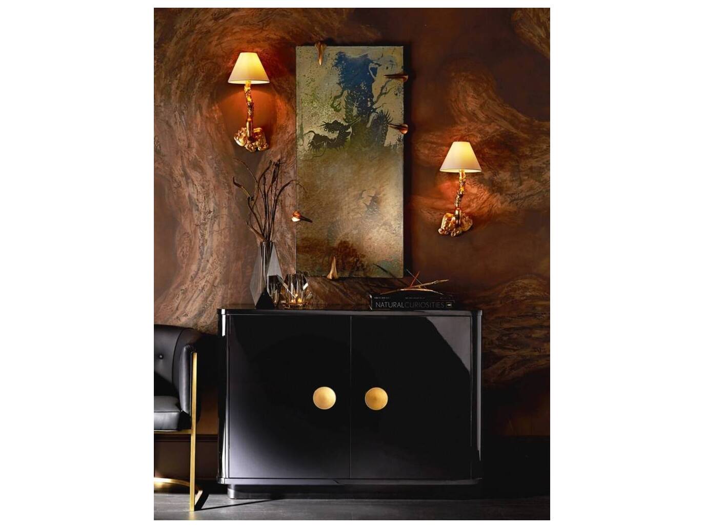 Arteriors Home Gemma Smoke Vase