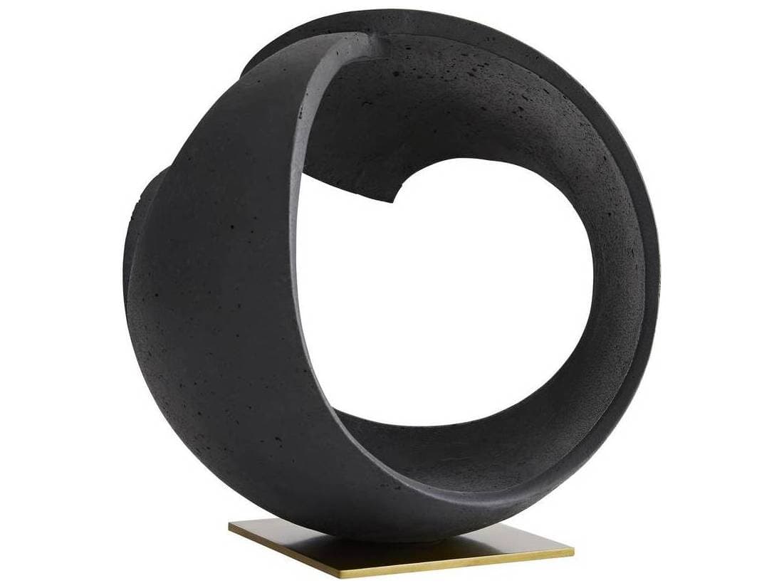 Arteriors Home Dawson Charcoal Sculpture