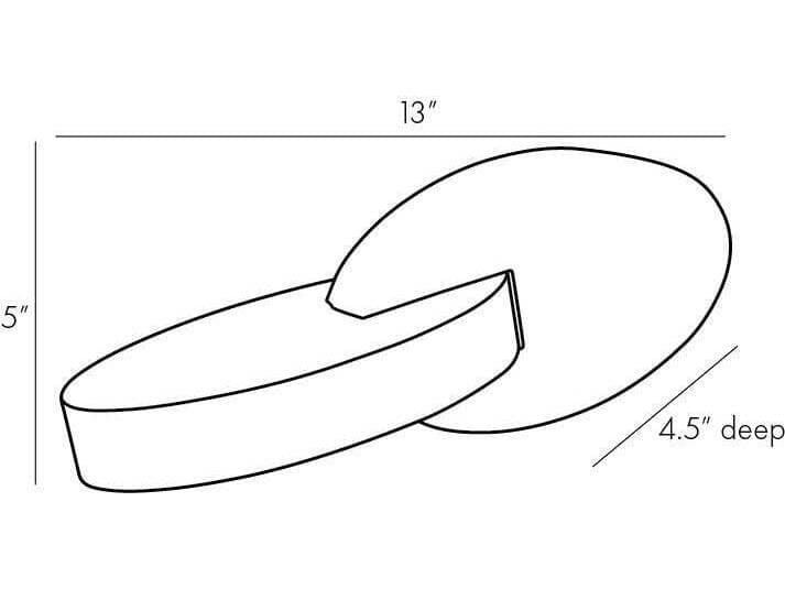 Arteriors Home White Sculpture