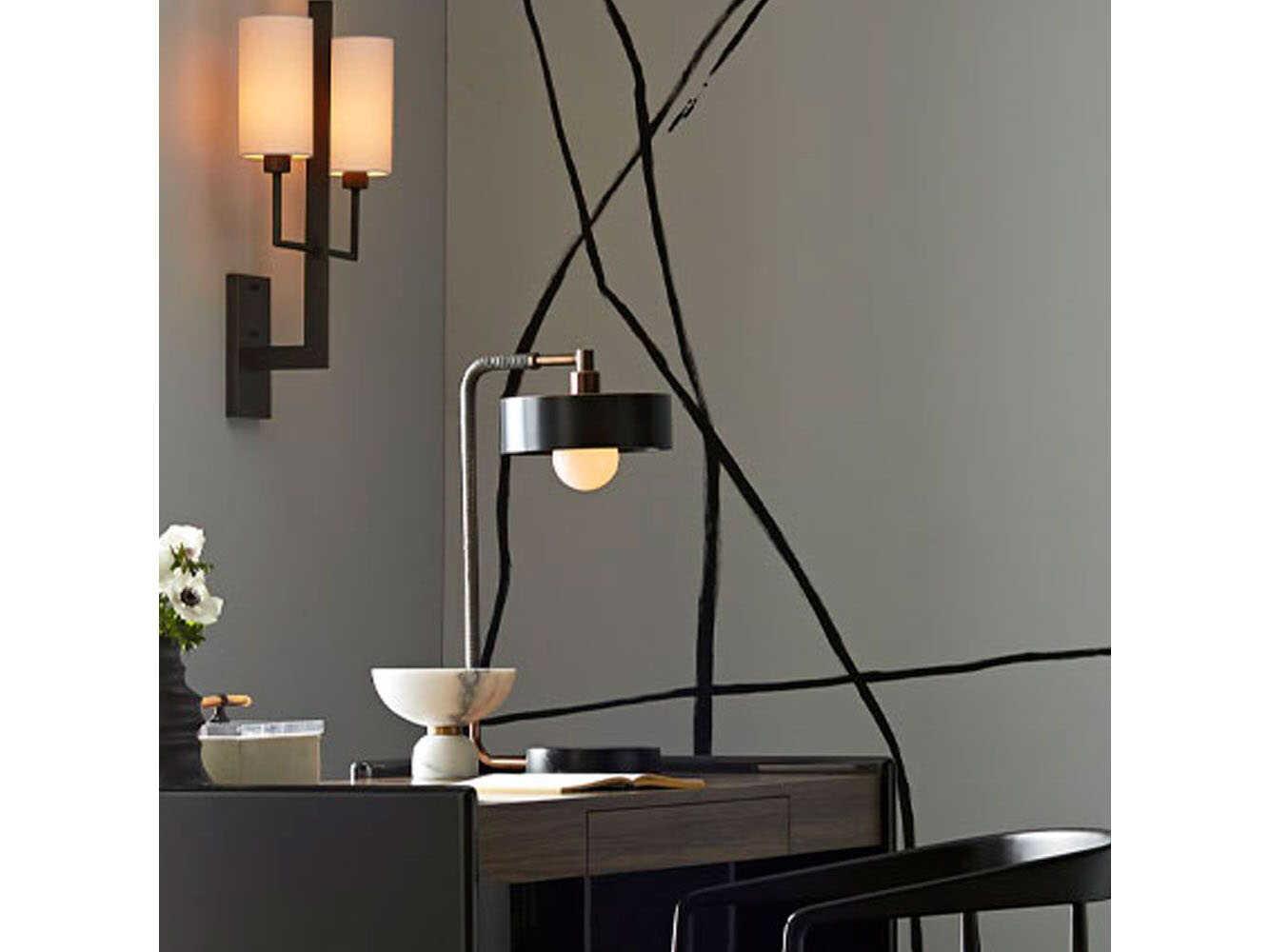 Arteriors Home Tate White Marble Centerpiece