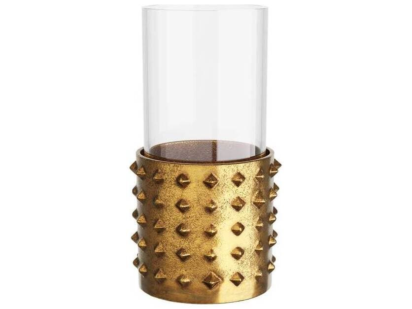 Arteriors Home Antique Brass Candle Holder
