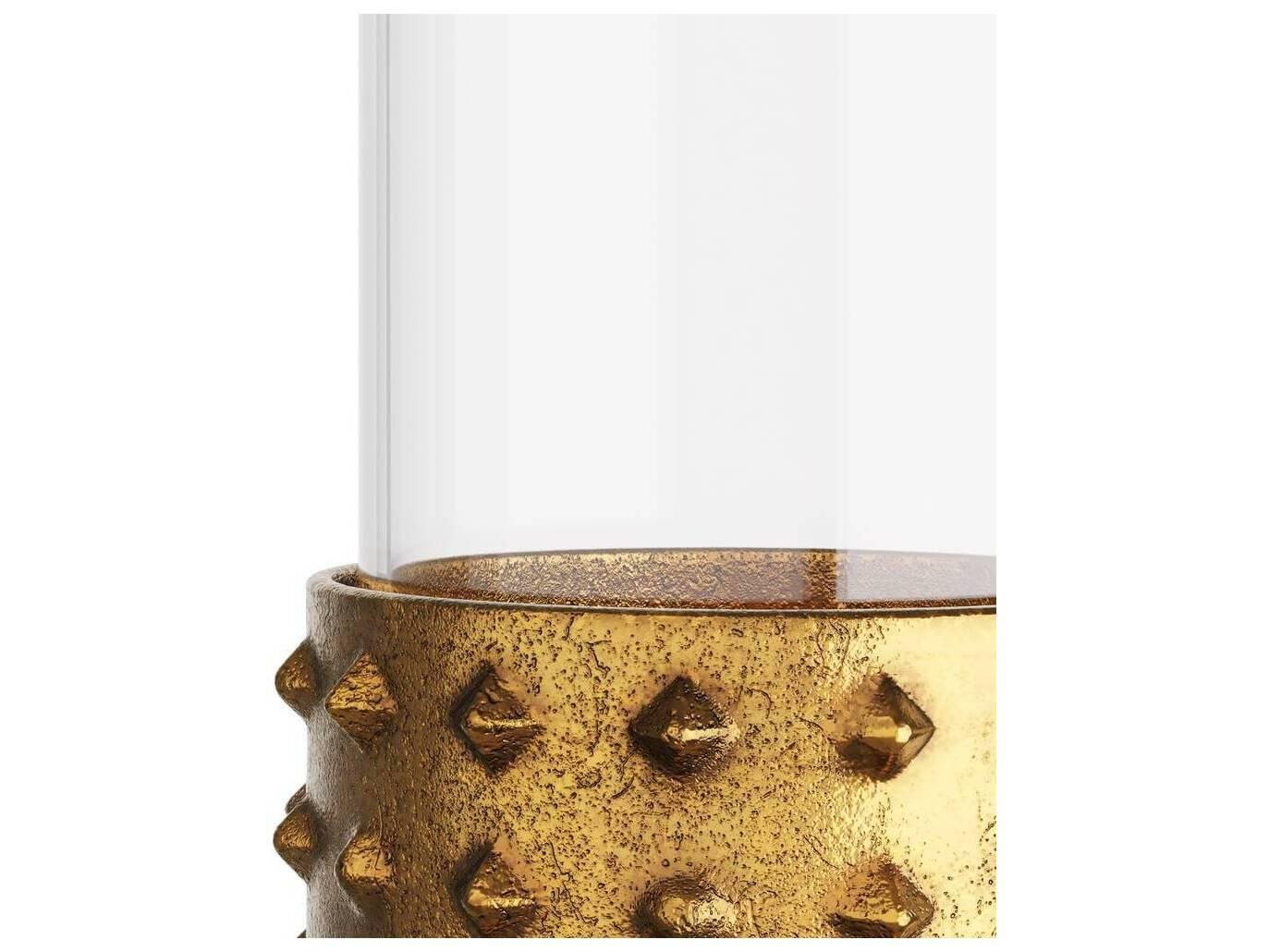 Arteriors Home Antique Brass Candle Holder