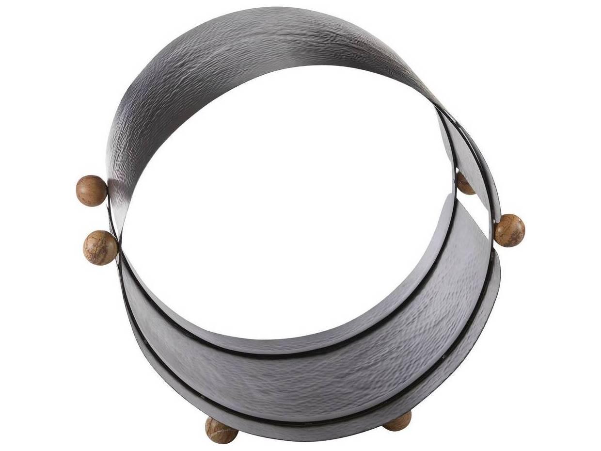 Arteriors Home Blackened Iron Sienna Decorative Accent