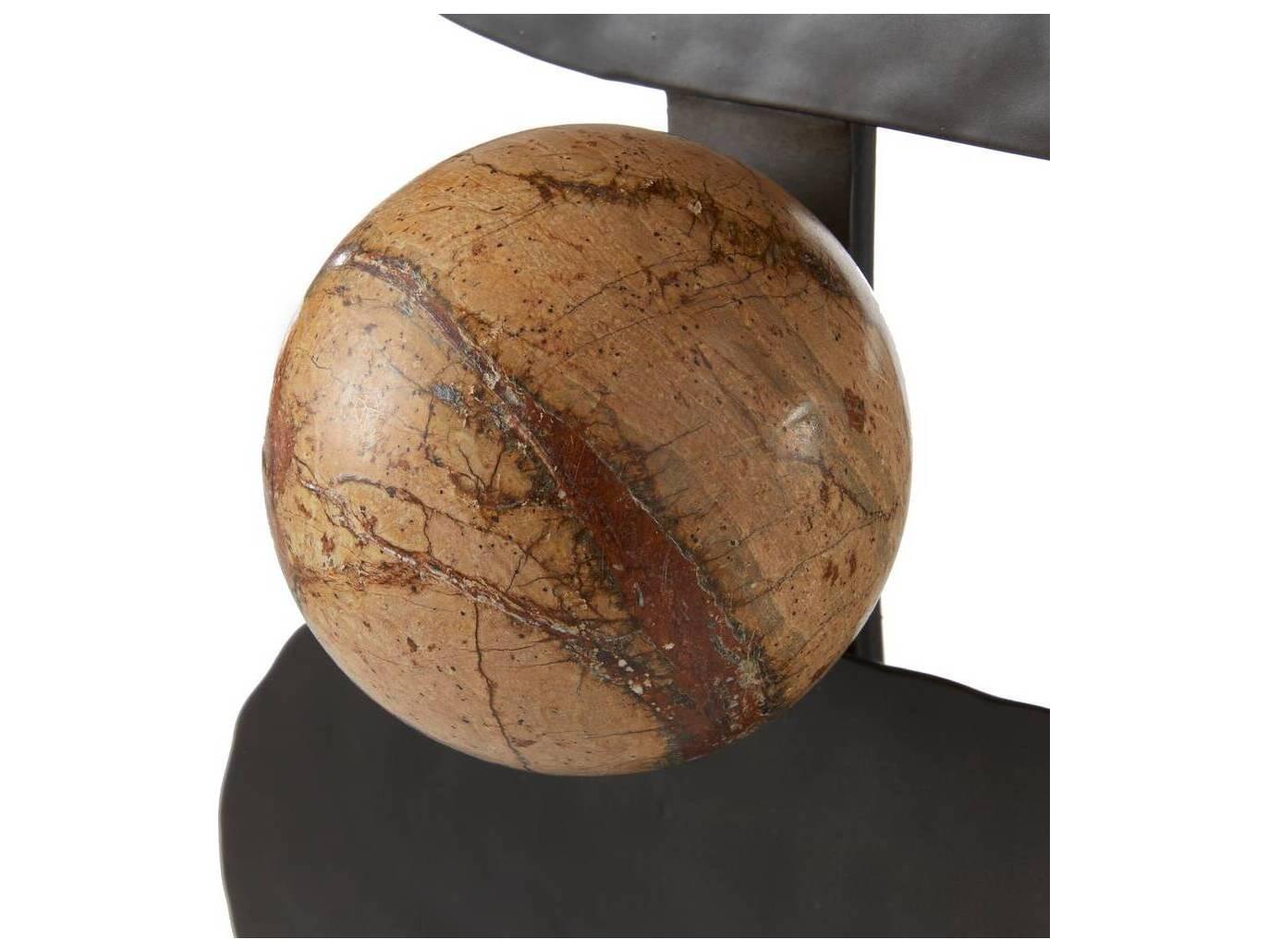 Arteriors Home Blackened Iron Sienna Decorative Accent