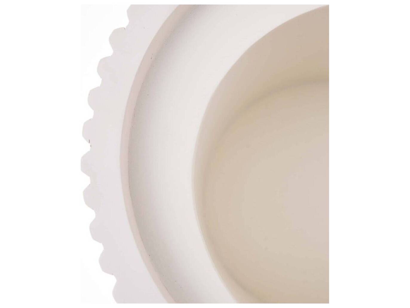 Arteriors Home Whittaker Ivory Antique Brass Decorative Accent