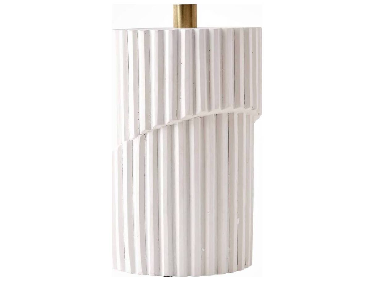 Arteriors Home Whittaker Ivory Antique Brass Decorative Accent