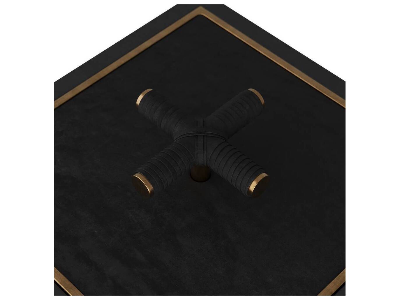 Arteriors Home Ebony Black Jewelry Box