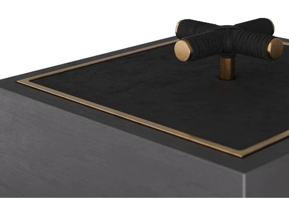 Arteriors Home Ebony Black Jewelry Box