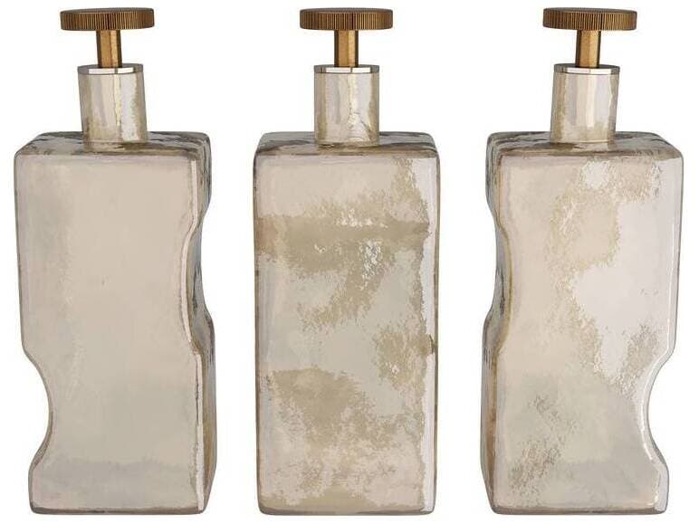 Arteriors Home Smoke Luster Vintage Brass Decorative Accent