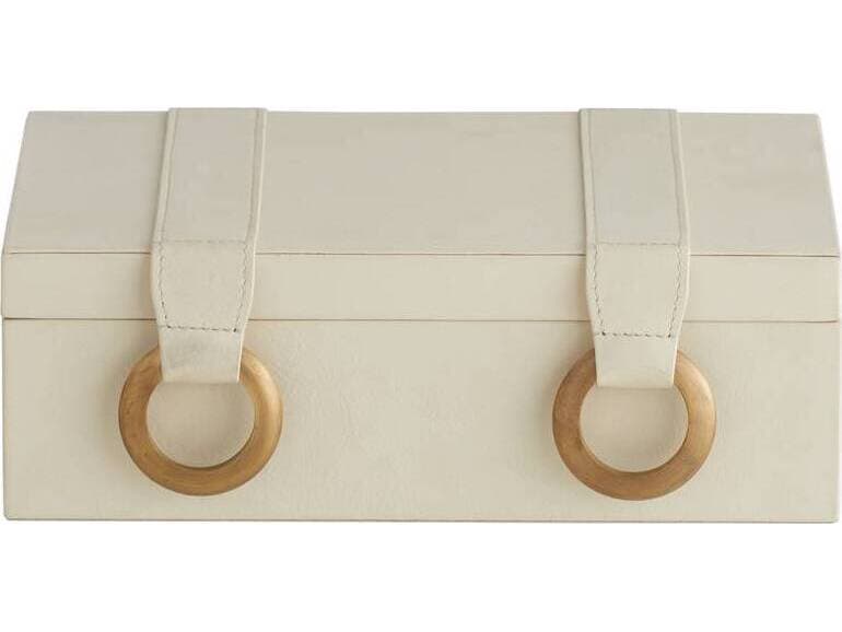 Arteriors Home Ivory Antique Brass Decorative Accent