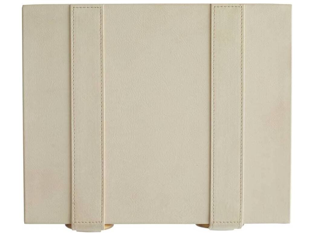 Arteriors Home Ivory Antique Brass Decorative Accent