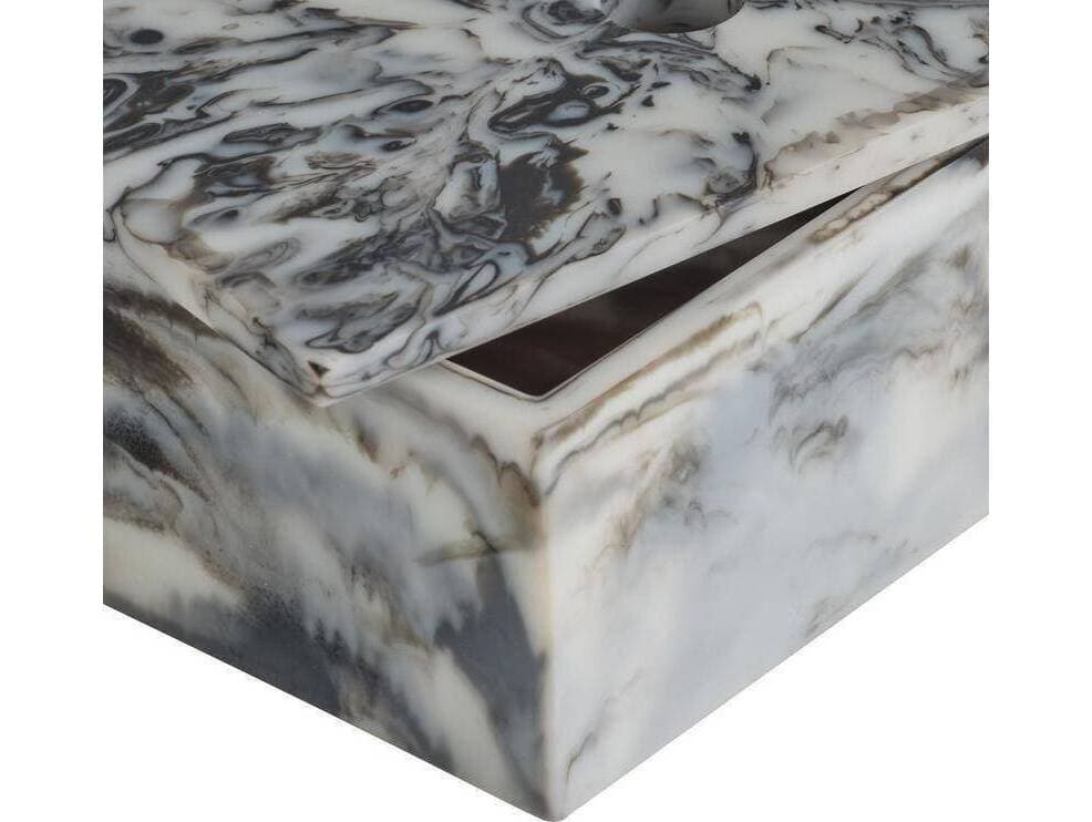 Arteriors Home Kayce Black White Multi Boxes Set of 2