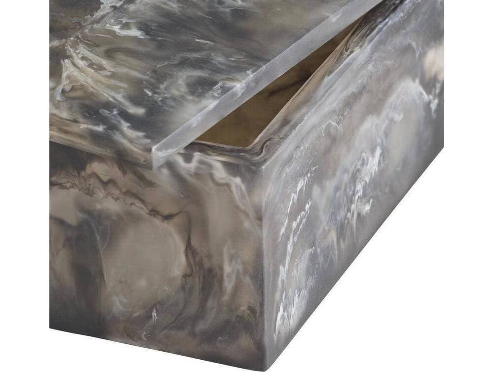 Arteriors Home Kayce Black White Multi Boxes Set of 2