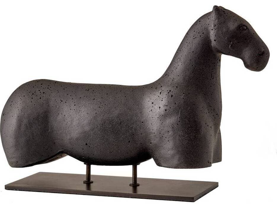 Arteriors Home Charcoal Bronze Sculpture